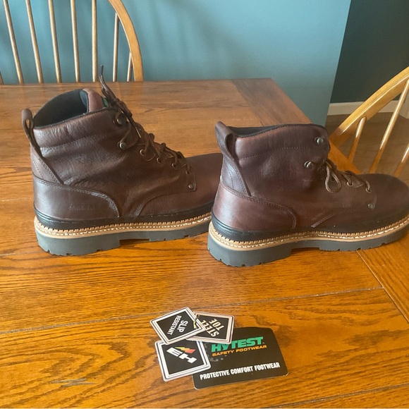 Mens size 13 steel toe work boots - Picture 4 of 5